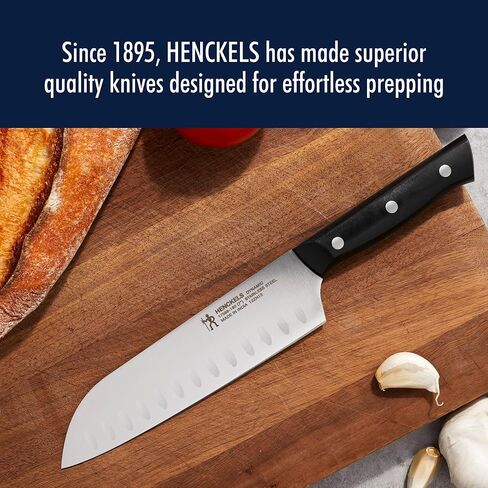 HENCKELS Dynamic Razor-Sharp 5-Piece Kitchen Knife Set, Chef Knife, Bread Knife, German Engineered Informed by 100+ Years of Mastery in Kuwait
