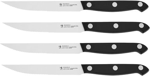 HENCKELS Prime Razor-Sharp Steak Knife Set of 4, German Engineered Informed by 100+ Years of Mastery,Black in Kuwait