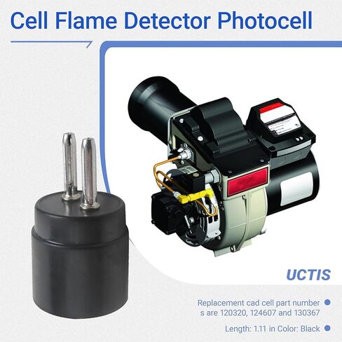 Oil Burner cad Cell Eye Parts Cell Flame Detector Photocell 130367 120320 124607 Fits Beckett, Carlin, Wayne Westwood Oil Burners in Saudi Arabia