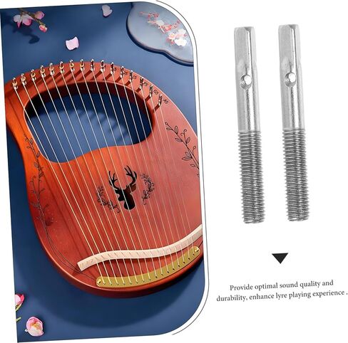 VICASKY 1 Set Harp String Replacement Pegs Durable Tuning Pins for Folk Musical Instruments Easy to Install Essential Accessories for Lyre Harp Players Secure Fastening in Saudi Arabia