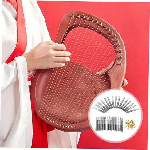 VICASKY 1 Set Harp String Replacement Pegs Durable Tuning Pins for Folk Musical Instruments Easy to Install Essential Accessories for Lyre Harp Players Secure Fastening in Saudi Arabia