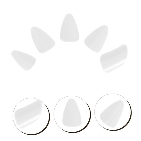 Lute Nails 5-Piece Set Professional Nylon Lute Nail Protectors for Adults Sturdy Finger Picks Suitable for Musicians and Beginners in Saudi Arabia