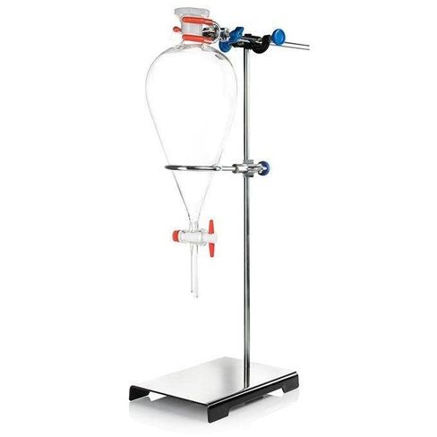 Separatory Funnel Kit - 5L Transparent Glass Laboratory Equipment in Kuwait