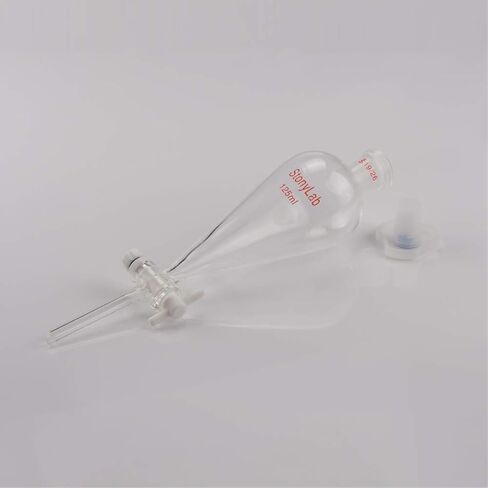 Separatory Funnel with 19/26 Joints (125 ml) Bundle with Tripod Stand Set - stonylab Bundle in Saudi Arabia
