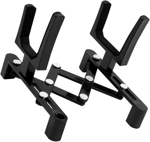Portable Folding Violin Stand Black Floor Bracket Easy Installation Stable Violin Rack for Professional and Amateur Players in Saudi Arabia