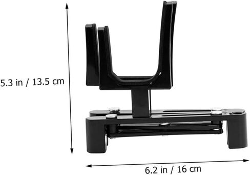 Portable Folding Violin Stand Black Floor Bracket Easy Installation Stable Violin Rack for Professional and Amateur Players in Saudi Arabia