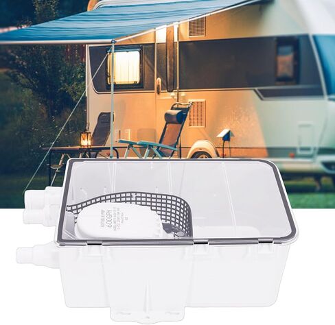 Shower Sump Pump System, 12V 600GPH Marine Multi Port Sump Pump Drain Box Automatic Switch for Boats RVs in Kuwait