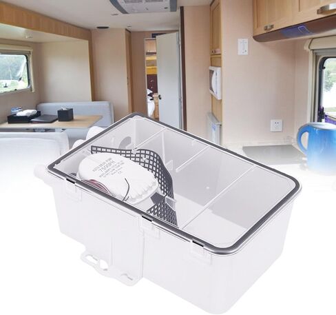 Haofy Boat Marine Shower Sump Pump Marine Shower Drain Cabin Sump Pump 750GPH with Automatic Switch Multi Inlet Design for RVs Boats in Saudi Arabia