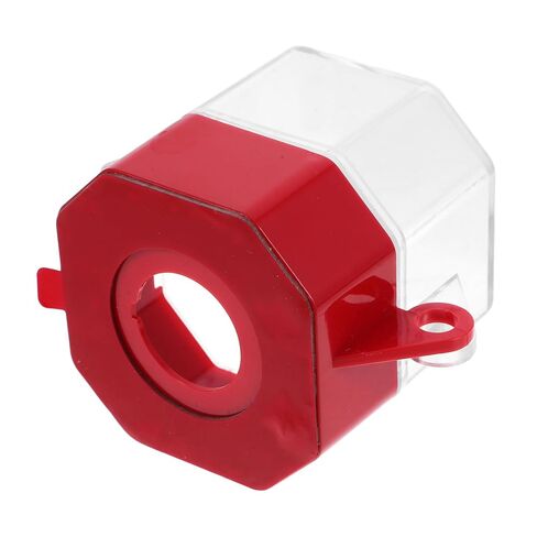 مفتاح الطاقة قفل غطاء زر التوقف في حالات الطوارئ قفل حامي زر قفل جهاز السلامة الكهربائية الصناعية 2.95X2.16X2.16In in Kuwait