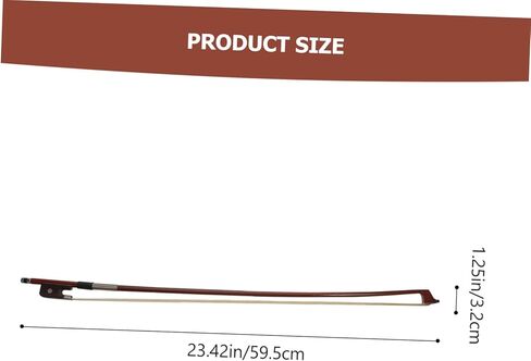 DECHOUS Horsetail Hair Violoncello Bow Brazilian Cello Bow Screw Instrument Accessory in Saudi Arabia