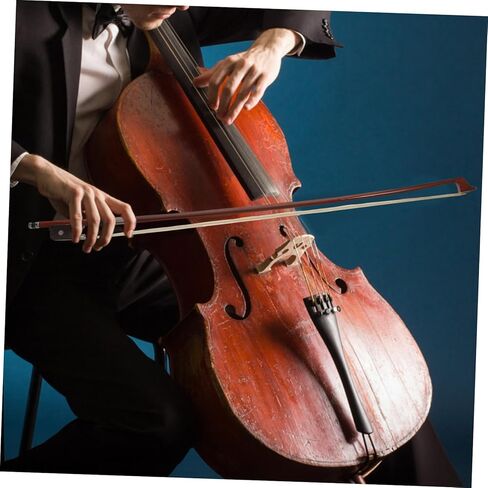 DECHOUS Horsetail Hair Violoncello Bow Brazilian Cello Bow Screw Instrument Accessory in Saudi Arabia