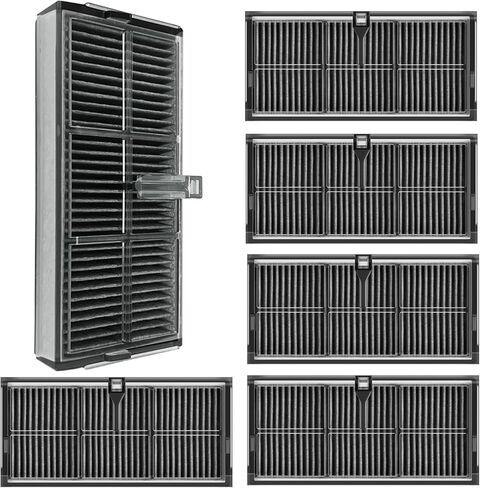 فلتر HEPA لـ Dreame X40 Ultra/L10s Pro Ultra Heat/X30 Ultra/ L10s Ultra Gen 2/ L40 Ultra Robot Vacuum Cleaner Accessories، 6 عبوات in Kuwait