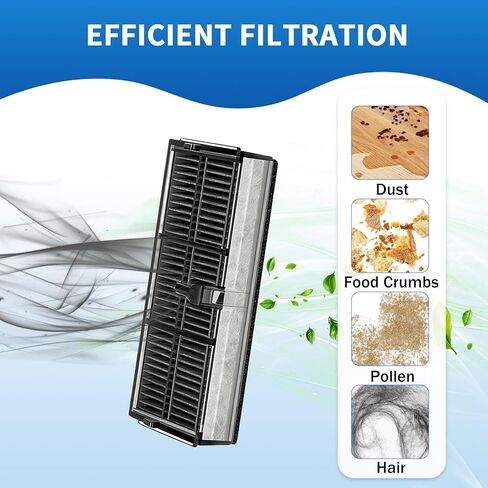 فلتر HEPA لـ Dreame X40 Ultra/L10s Pro Ultra Heat/X30 Ultra/ L10s Ultra Gen 2/ L40 Ultra Robot Vacuum Cleaner Accessories، 6 عبوات in Kuwait