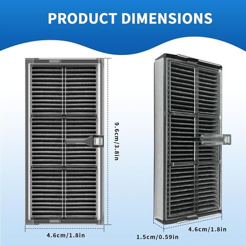 فلتر HEPA لـ Dreame X40 Ultra/L10s Pro Ultra Heat/X30 Ultra/ L10s Ultra Gen 2/ L40 Ultra Robot Vacuum Cleaner Accessories، 6 عبوات in Kuwait