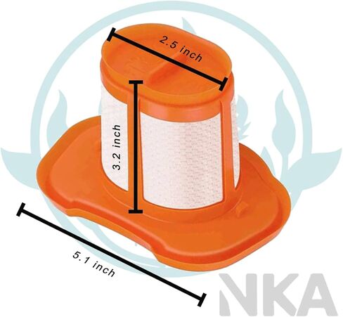 HHVKF10 Filter for Black and Decker Dustbuster Filter,Washable Replacement Filters for black and decker handheld vacuum filter-HHVK320J10/320J61/320JZ01/415B01/515J00/515J00FF/515JP07/515BPF07 in Kuwait