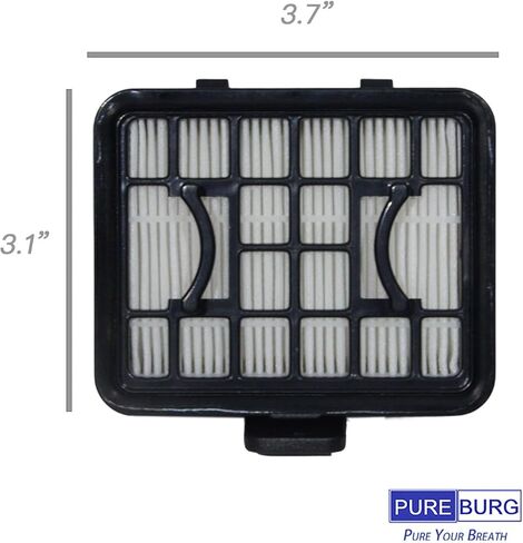 فلتر بديل PUREBURG متوافق مع مكنسة بوش GAS18V-02N & GAS 18V-1 الاحترافية المحمولة، 4 عبوات من مرشحات غبار الهواء المتينة HEPA in Saudi Arabia