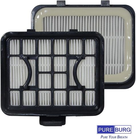 فلتر بديل PUREBURG متوافق مع مكنسة بوش GAS18V-02N & GAS 18V-1 الاحترافية المحمولة، 4 عبوات من مرشحات غبار الهواء المتينة HEPA in Saudi Arabia