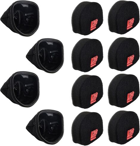 PUREBURG XFTRCH900 Replacement Dust Cup Filter Set Compatible Shark CH951 CH951C CH950 CH901 CH900WM UltraCyclone Pro & Pet Pro+ Cordless Handheld Vacuums, Part XFTRCH900, 4-Pack with 8 replacement in Saudi Arabia