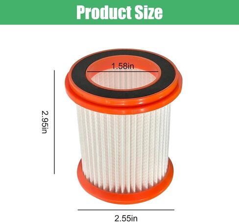 4 Pack HEPA Filters Compatible with Voweek VW-VC08 Cordless Vacuum, Washable Vacuum Filter Replacement for MOOSOO XL618 Pro Series in Kuwait