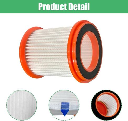 4 Pack HEPA Filters Compatible with Voweek VW-VC08 Cordless Vacuum, Washable Vacuum Filter Replacement for MOOSOO XL618 Pro Series in Kuwait