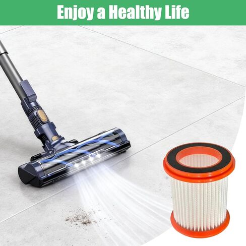 4 Pack HEPA Filters Compatible with Voweek VW-VC08 Cordless Vacuum, Washable Vacuum Filter Replacement for MOOSOO XL618 Pro Series in Kuwait