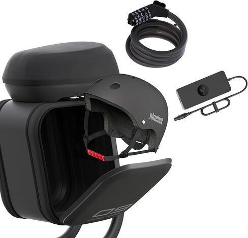 طقم مقاعد Segway eKickScooter العالمي متعدد الوظائف، متوافق مع E3، E3 Pro، F3، F3 Pro، ZT3 Pro، وسادة سميكة للغاية، تخزين 10 لتر in Kuwait