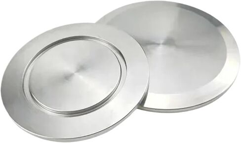 1pc KF10 KF16 KF25 KF40 KF50 KF63 304 Stainless Steel Pipe Fitting KF Vacuum End Cap Fit Tri Clamp(KF80 diameter 114mm) in Kuwait