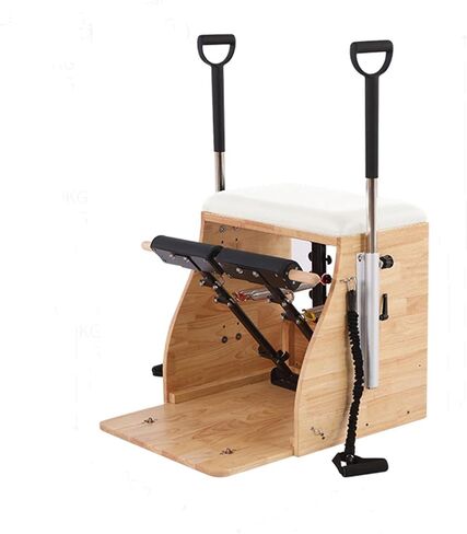Professional Pilates Stability Chair with Handles - Advanced Customized Split Pedal Combo Chair for Home & Studio Fitness, for Strength & Flexibility Training in Saudi Arabia
