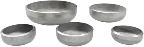 1pc O/D 32/34/48/60/57/63/76/89/102/108/133/140/159mm 304 Stainless Steel End Cap Welding Pipe Fitting Water Gas Oil(76x3mm) in Saudi Arabia