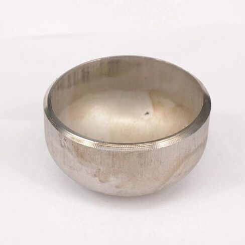 1pc O/D 32/34/48/60/57/63/76/89/102/108/133/140/159mm 304 Stainless Steel End Cap Welding Pipe Fitting Water Gas Oil(76x3mm) in Saudi Arabia