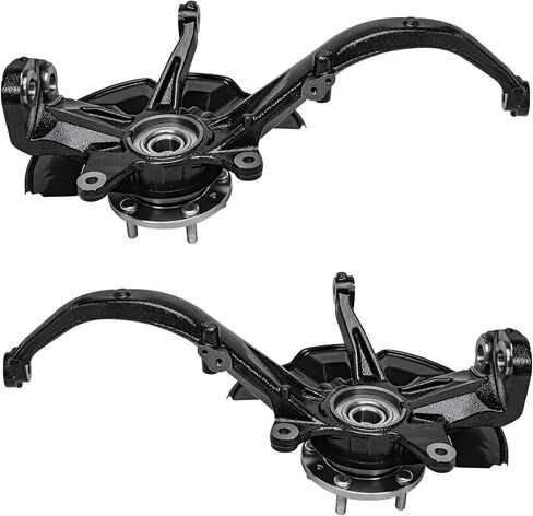 Detroit Axle - مجموعة التعليق الأمامية لعام 2013-2019 Nissan Sentra NV200 ، 2014 2015 2015 2017 ، 2 ، أذرع التحكم السفلية مع مفاصل الكرة ، 2 أذرع التحكم العليا ، 2 قضبان التأثير in Kuwait