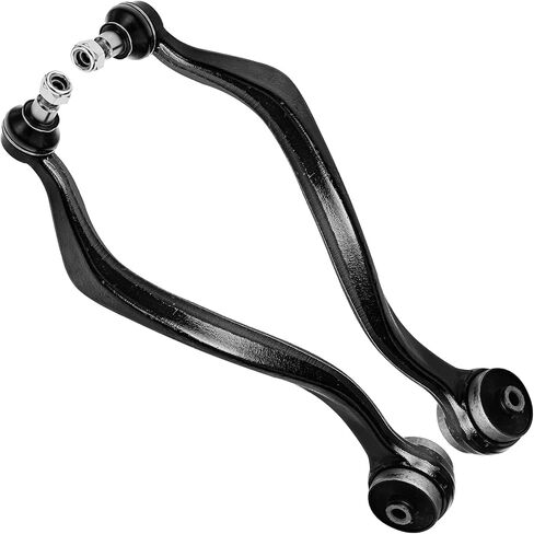 Detroit Axle - مجموعة التعليق الأمامية لعام 2013-2019 Nissan Sentra NV200 ، 2014 2015 2015 2017 ، 2 ، أذرع التحكم السفلية مع مفاصل الكرة ، 2 أذرع التحكم العليا ، 2 قضبان التأثير in Kuwait
