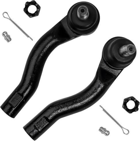 Detroit Axle - مجموعة التعليق الأمامية لعام 2013-2019 Nissan Sentra NV200 ، 2014 2015 2015 2017 ، 2 ، أذرع التحكم السفلية مع مفاصل الكرة ، 2 أذرع التحكم العليا ، 2 قضبان التأثير in Kuwait