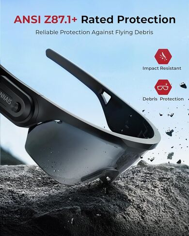 ONNAIS Safety Glasses Black & Trigger Lock in Kuwait