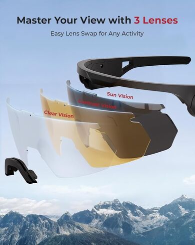 ONNAIS Safety Glasses Black & Trigger Lock in Kuwait