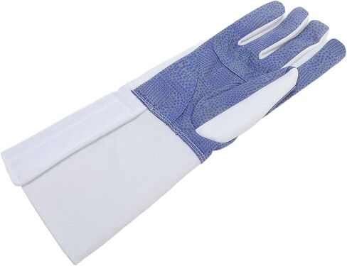 CHICIRIS Leather Work Gloves, Fencing Glove for Men with Non Slip Grip Heavy Duty Protection Breathable Microfiber PU Leather for Training Competition (XL) in Saudi Arabia