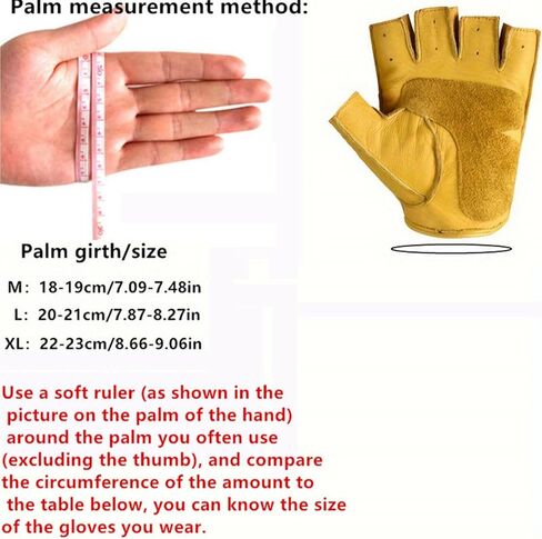 Men's Fingerless Gloves and Half-Fingered Driving and Cycling Unlined Leather Gloves in Saudi Arabia