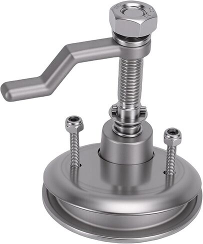 Boat Cam Latch, Marine Grade 316 Stainless Steel Adjustable Compression Latch with Red Dot Indicator for Boat Yacht RV Cabin Door, 2.05in Hole Diameter, 2.625in Tongue Outer in Kuwait