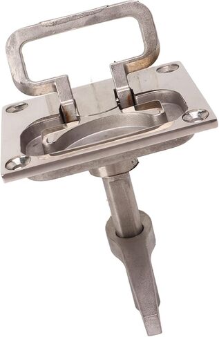 Hapivida Boat Cam Latch, 67x79mm 316 Stainless Steel Flush Pull Floor Buckle Hatch Latch Lift Handle Locking Latch for Yacht Ship in Saudi Arabia