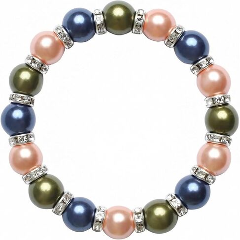 Healing Bracelet For Women Anxiety Crystal Bracelet Chakra Beaded Bracelets Rose Quartz Crystals And Healing Stones Yoga Bead Bracelet Calming Stretch Bracelet Stress Relief Gifts For Women in Kuwait