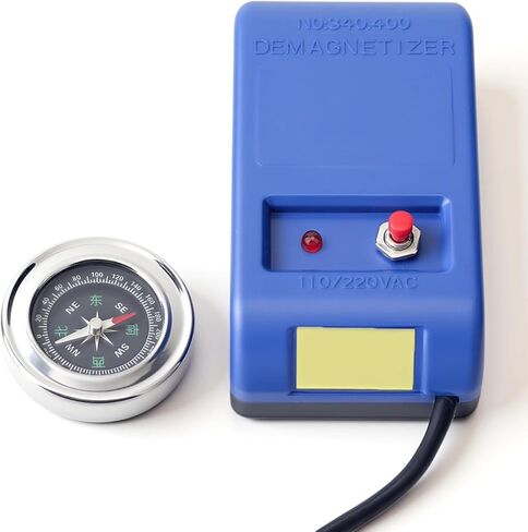 أدوات Demagnetizer الكهربائية ، شاهد مجموعة Demagnetizer مع Compass for Watch Repair Degausser Professional Watch Demagnetizer Machine Watchmaker Tool 110V220V (US Plug) in Kuwait