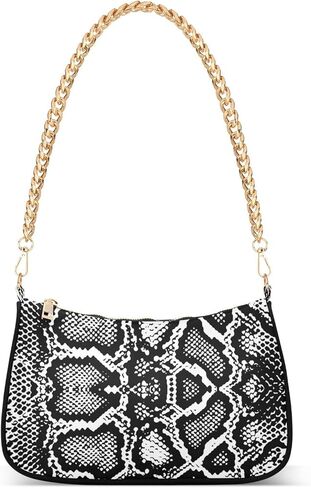 Shoulder Bag Zebra Skin Pink Black Women Clutch Handbag Shoulder Purch Boho Bag Date Chain Bag Tote Bag Spring Holiday Birthday Gift for Girlfriend, Wife, Lover in Saudi Arabia