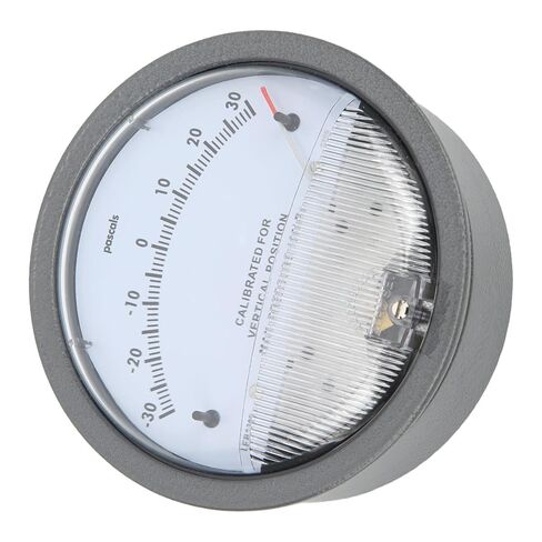 Differential Pressure HVAC Filter Detection with Pointer – Aluminum, Accurate Measurements, and Compact Design for Microelectronics, Environmental in Kuwait