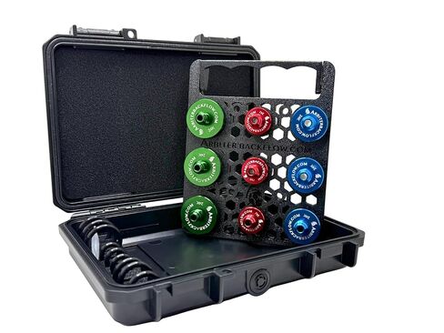 Arbiter Backflow Mako MK5 Journeyman Pack with Aluminum Quick Test Fittings in Kuwait