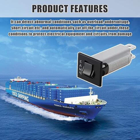 4 قطع من مصهر قاطع الدائرة الحرارية W28-XQ1A-3، 3 أمبير 125/250 فولت تيار متردد و32 فولت تيار مستمر، إعادة ضبط بالضغط، حامل إضافي لأنظمة التدفئة والتهوية وتكييف الهواء والسيارات والأجهزة in Kuwait