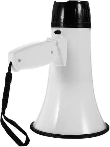 Garneck Handheld Loudspeaker Megaphone for Boys and Girls Portable Bull Horn Battery Operated Design in Saudi Arabia