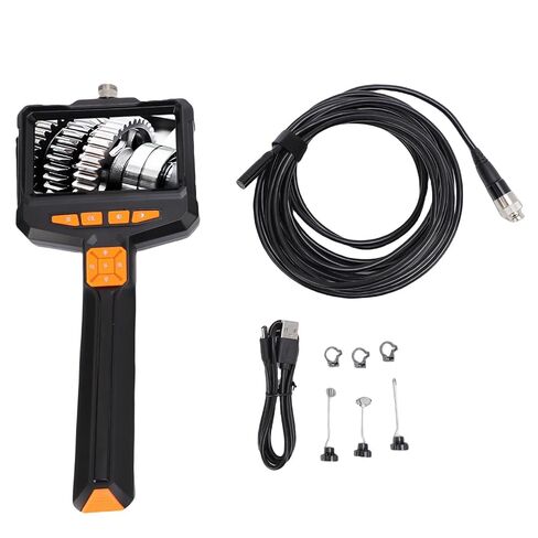 Endoscope Camera, 1080P Handheld 4.3 Inch Screen 8 Adjustable LED Lights, Inspection Camera, Industrial Endoscope with 16.5ft Cable for Automotive Industrial Sewer Inspection in Kuwait
