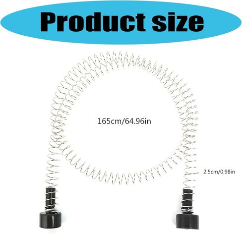 165cm Stainless Steels Line Spring Brake Outdoor Zipline Shock Absorption Spring Equipment Easy to Use in Saudi Arabia