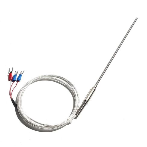 3.0M PT100 Type Thermal Resistance Temperature Sensor WZPK-191 for Industrial Probe -200+450 Degree 1Pcs(Probe 3x300mm) in Kuwait