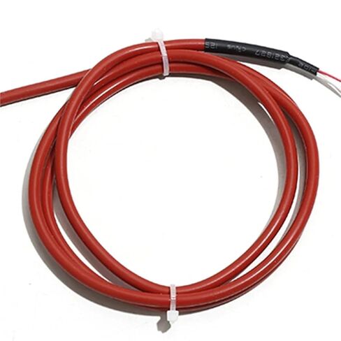 PT1000 Type Temperature Sensor 3-cores Protection Cable 0.5M-10M -50~200°C 5 * 50mm 6 * 60mm 6 * 100mm 1Pcs(PT1000 6x100mm 2m) in Kuwait